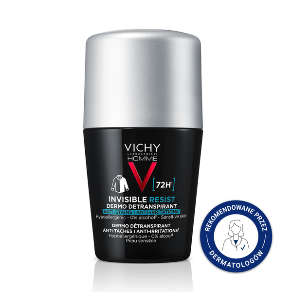 

Шариковый антиперспирант для мужчин, 50 мл Vichy Homme 72h