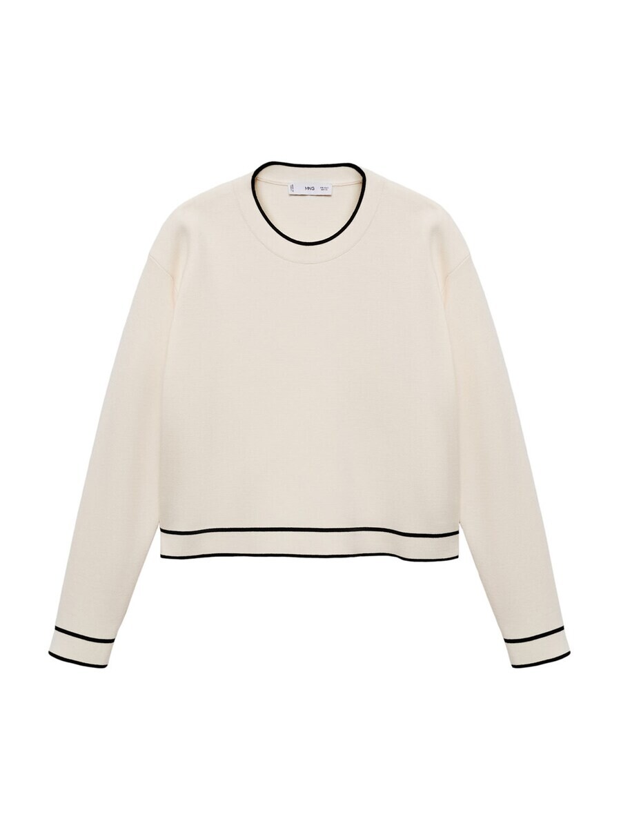 

Тонкий вязаный свитер MANGO Sweater Como, экрю