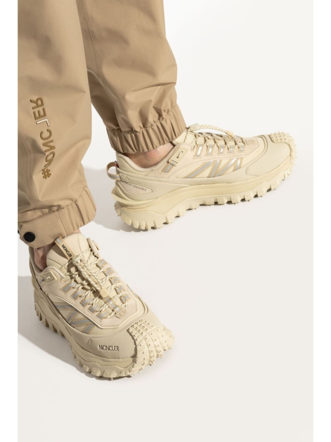 Кроссовки Moncler Trailgrio GTX, бежевый — фото 2