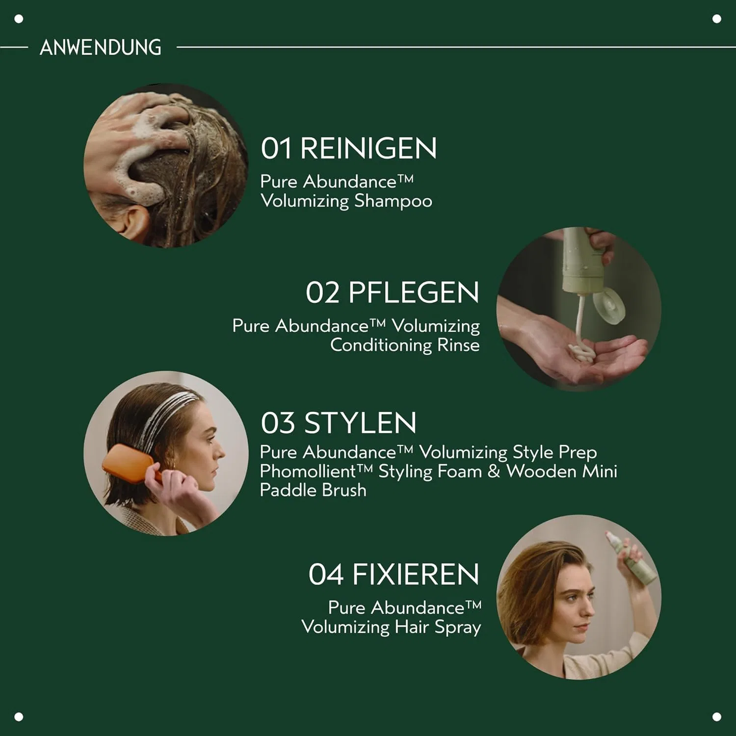 Легкий кондиционер для объема «Pure Abundance Volumizing Conditioning Rinse» 150 мл от Aveda — фото 4