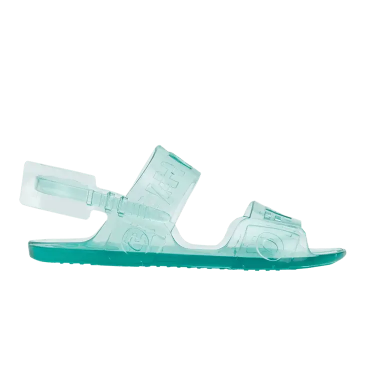 Сандалии Off-White Off-White Wmns Jelly Zip Tie 'Light Blue', синий