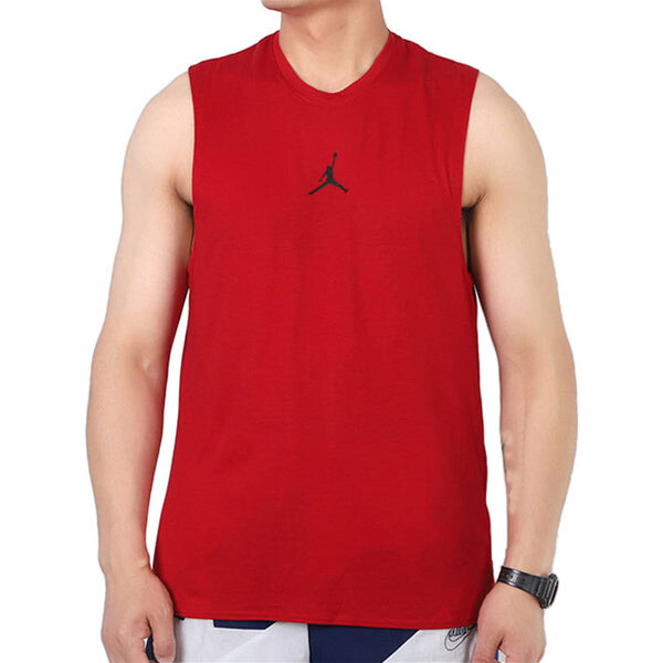 Майка Air Jordan Quick Dry Basketball Training Sports Vest Red, красный — фото 3