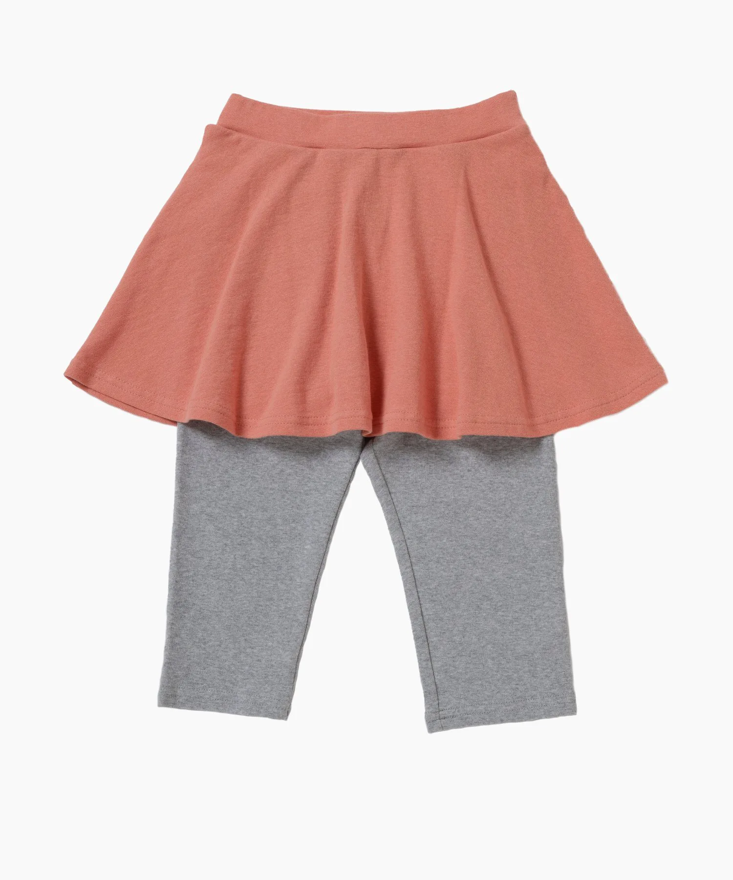 Юбка юбки из эластичного материала шириной 6 дюймов Ever Closet, Orange pink x gray — фото 3