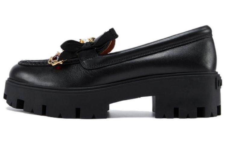 Лоферы женские черные Lanvin