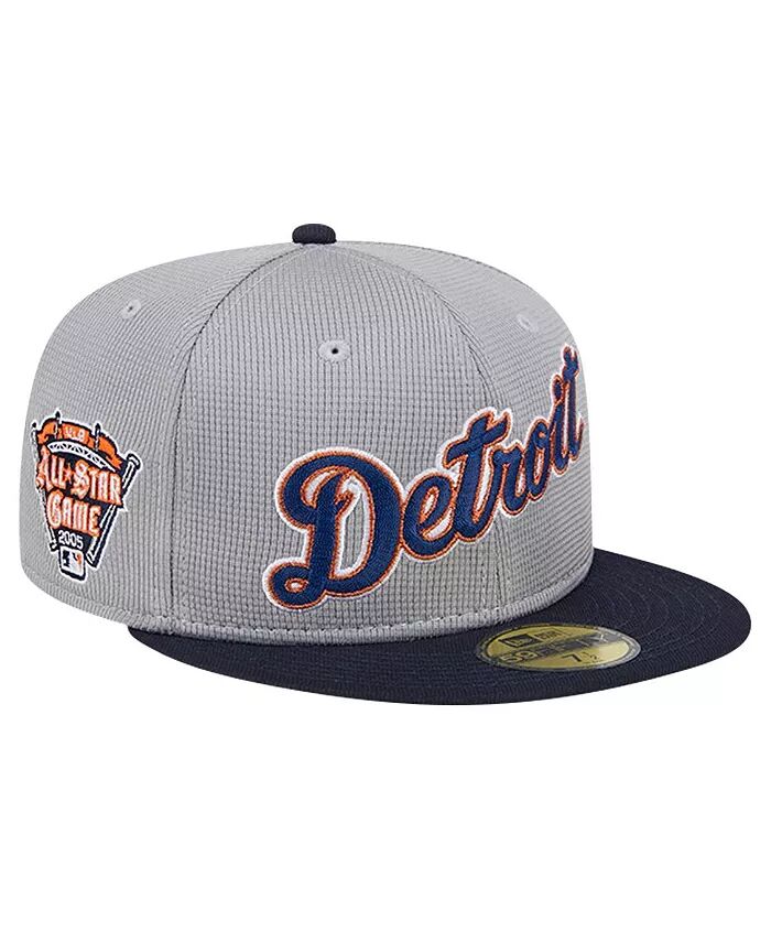 

Мужская серая шапка Detroit Tigers Pivot Mesh 59FIFTY Fitted New Era