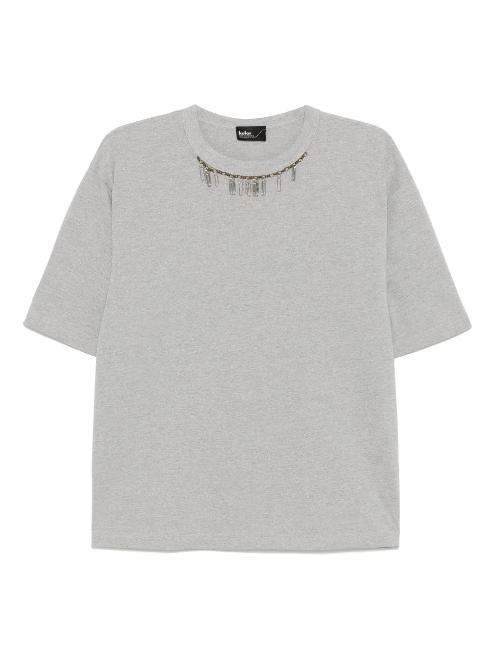 

Футболка с круглым вырезом Kolor, серый