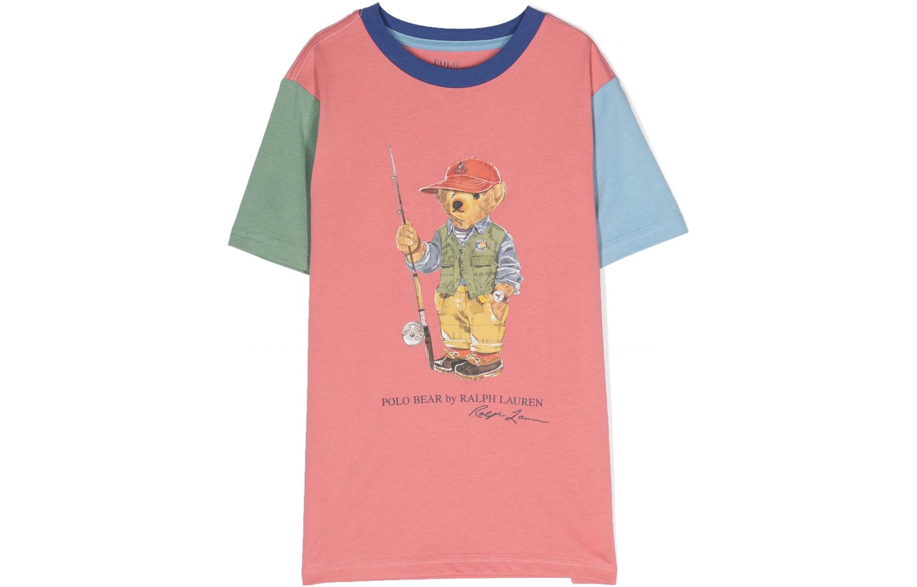 

Футболка поло Ralph Lauren SS23 Кораллово-розовый Детская