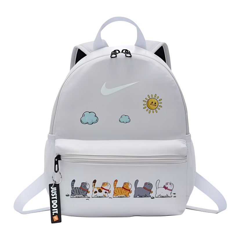 

Nike Тканевый рюкзак унисекс дикой природы серый, Group cats