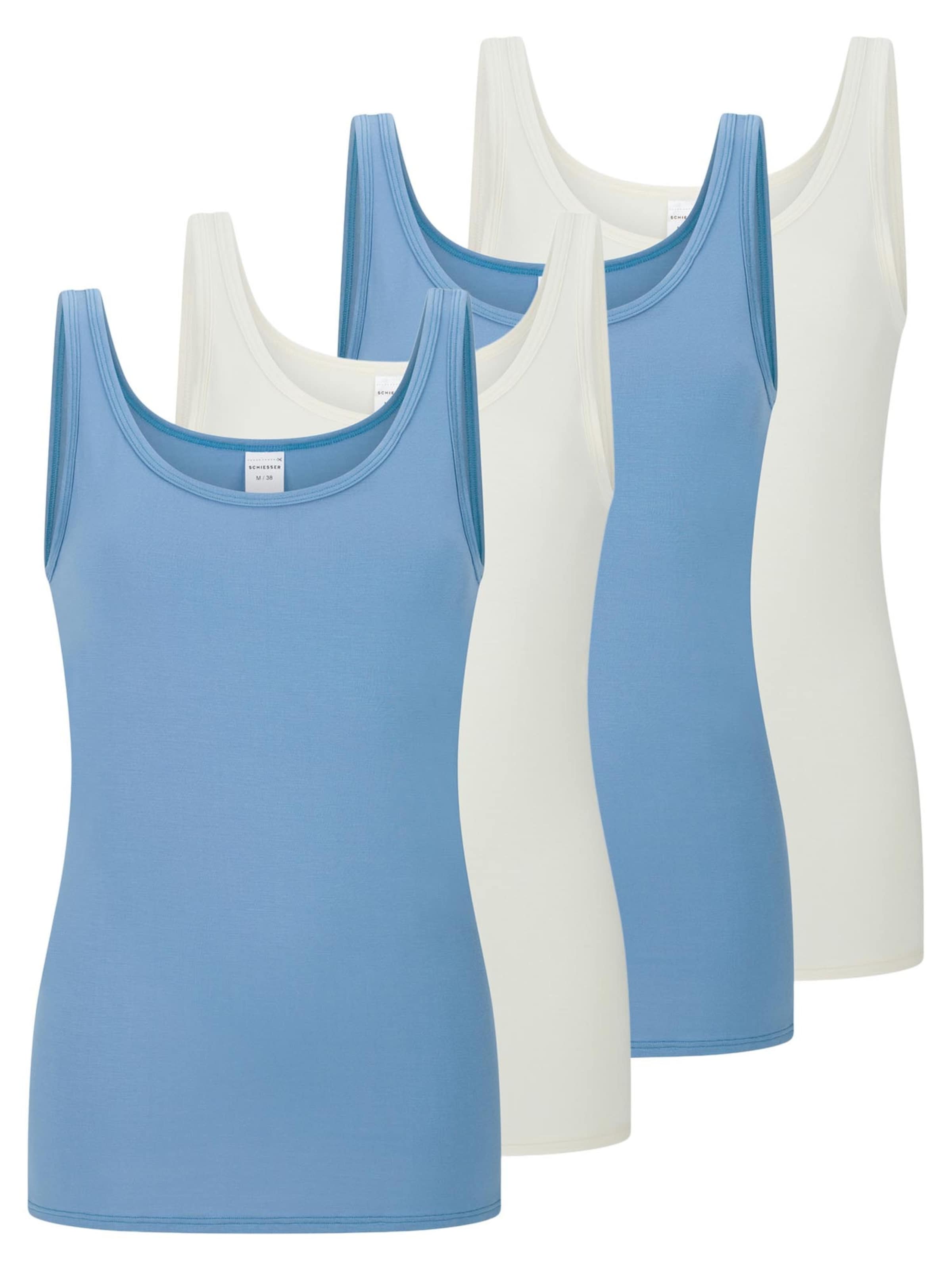 

SCHIESSER Майка 'Modal Essentials' в светло-голубом цвете