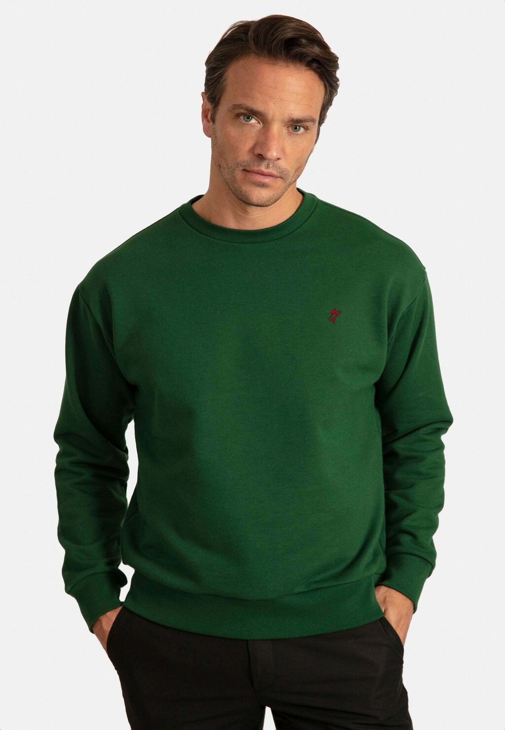 

Толстовка 2 Pack Half Oversize Seatshirt Jacey Quinn, цвет neft green-navy