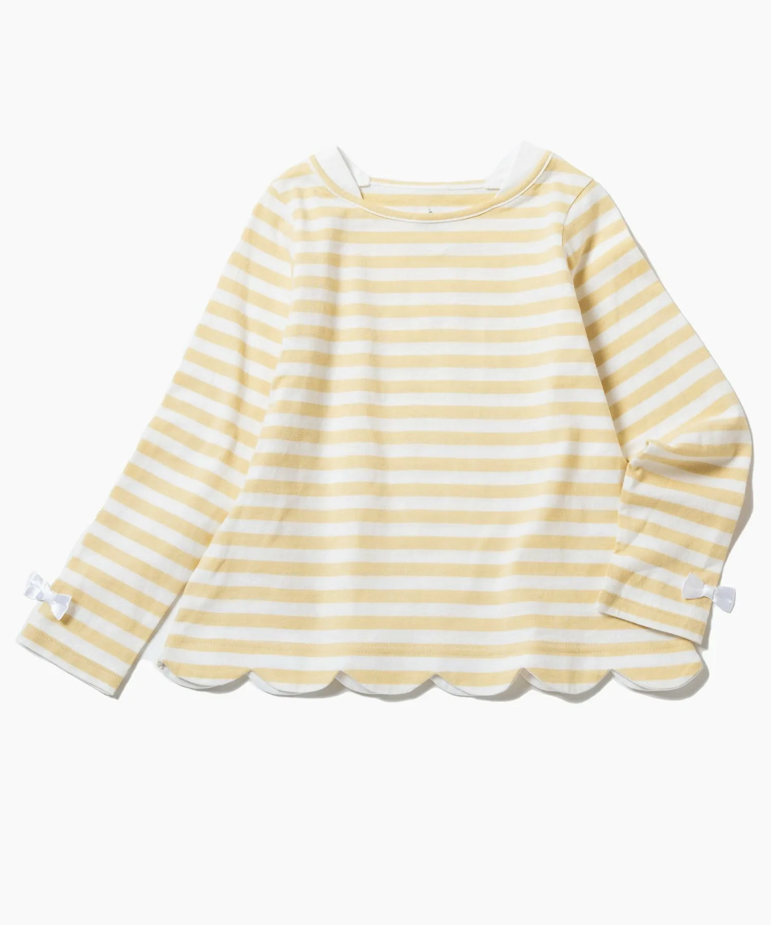 Туника с фестончатым краем Ever Closet, Honey Border — фото 3