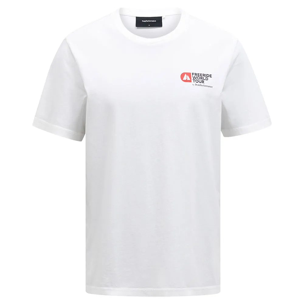

Футболка с коротким рукавом Peak Performance Freeride World Tour Original Wave, белый