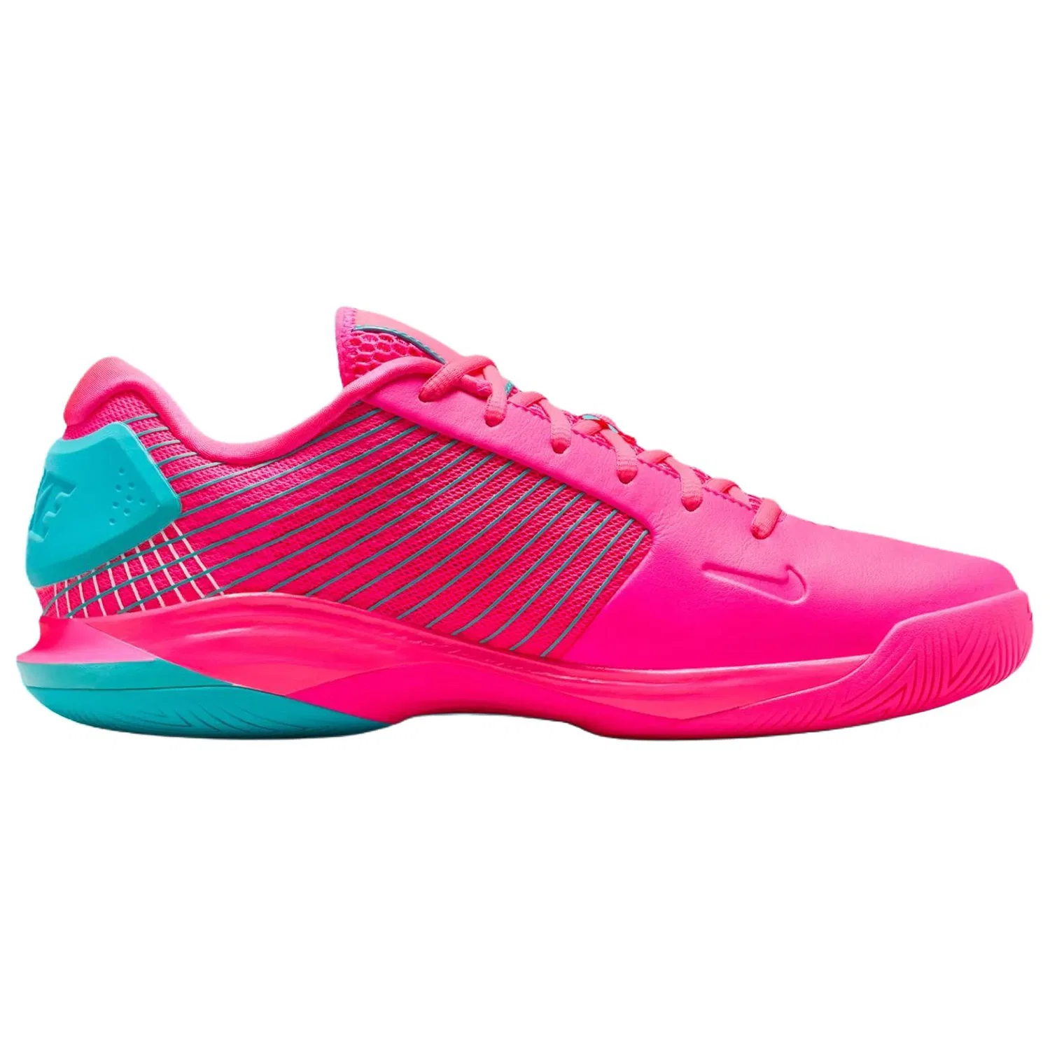 Кроссовки для тенниса Vapor 12 Support Rebound низкие мужские темно-розовые Nike — фото 3