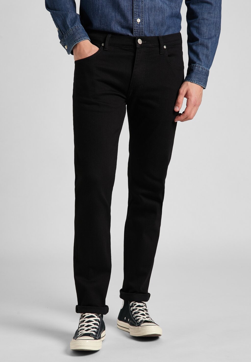 

Джинсы Slim Fit RIDER Lee, цвет clean black