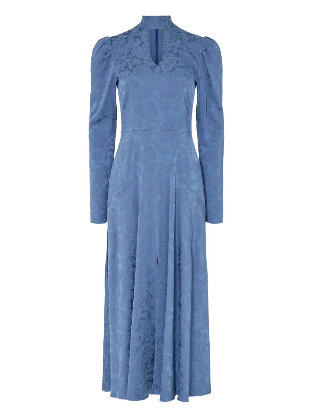 

Платье Madame Split с цветочным узором Temperley London, синий