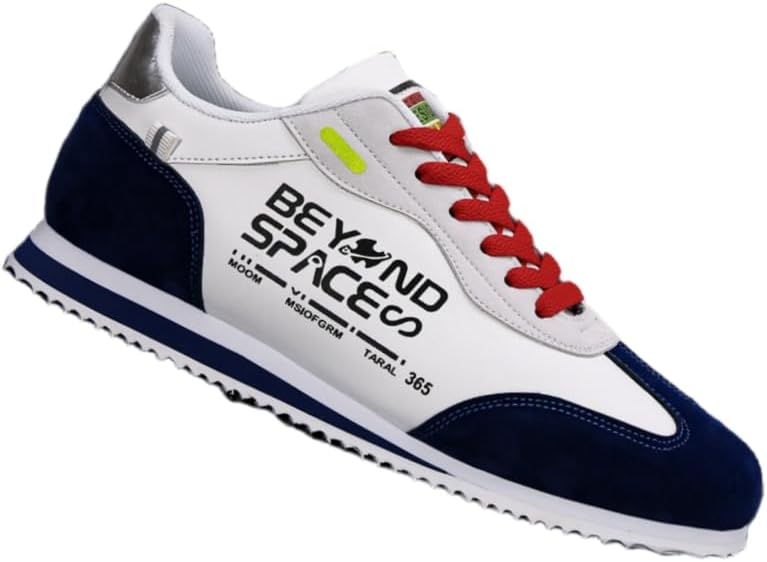 

Мужские модные спортивные кроссовки - повседневный уличный спортивный стиль, подходят для всех сезонов, низкий каблук, на шнуровке, искусственный верх, удобные спортивные кроссовки с круглым носком, подходят для активного отдыха на улице Hoalox,...