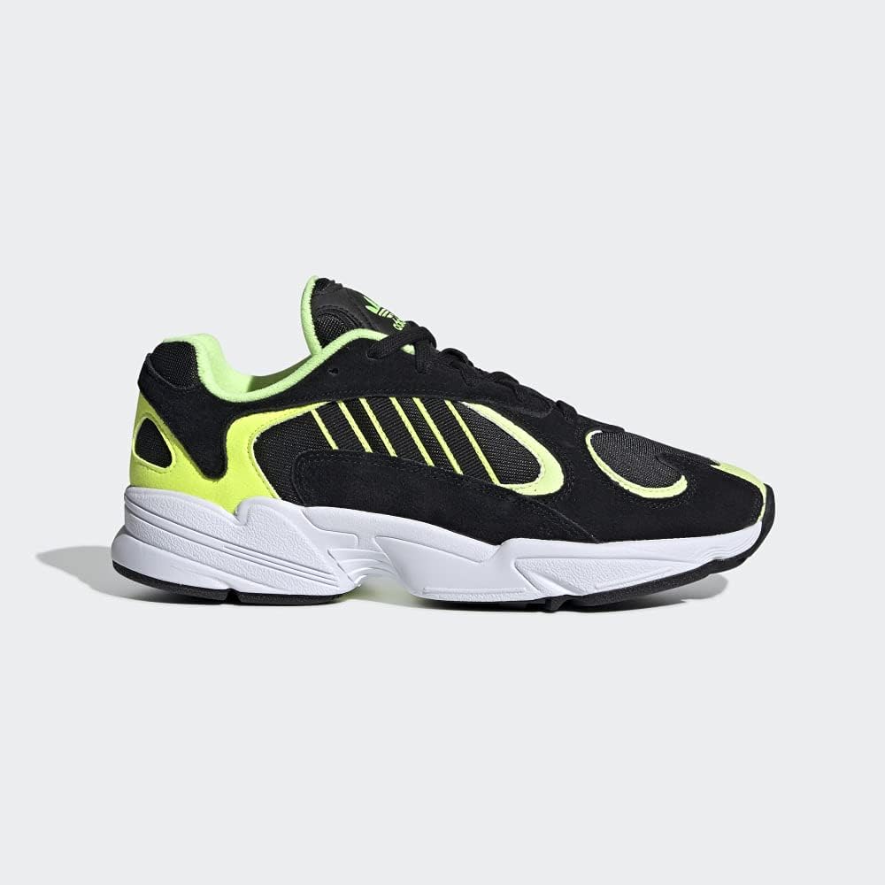 Мужские кроссовки adidas Ultraboost Uncaged, черный/желтый/ярко-желтый — фото 2