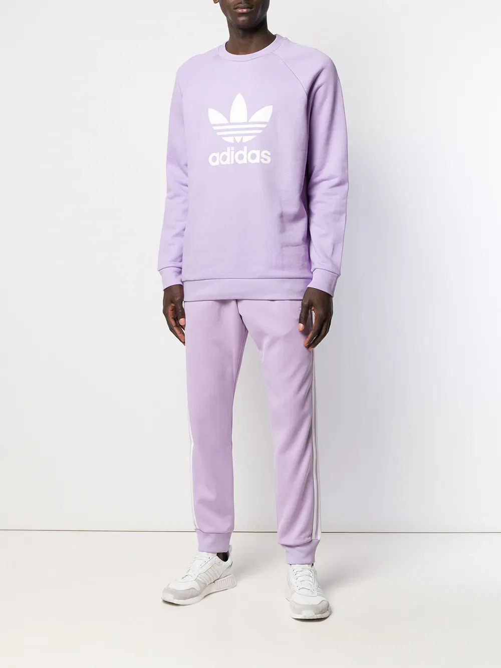 Спортивные брюки Adidas, фиолетовый — фото 2