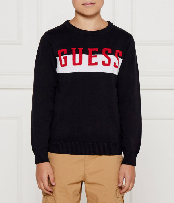 

Свитер Guess Regular Fit, черный