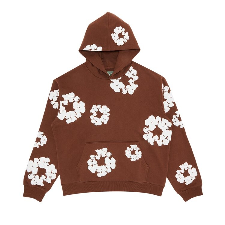

Толстовка Denim Tears The Cotton Wreath 'Brown', коричневый