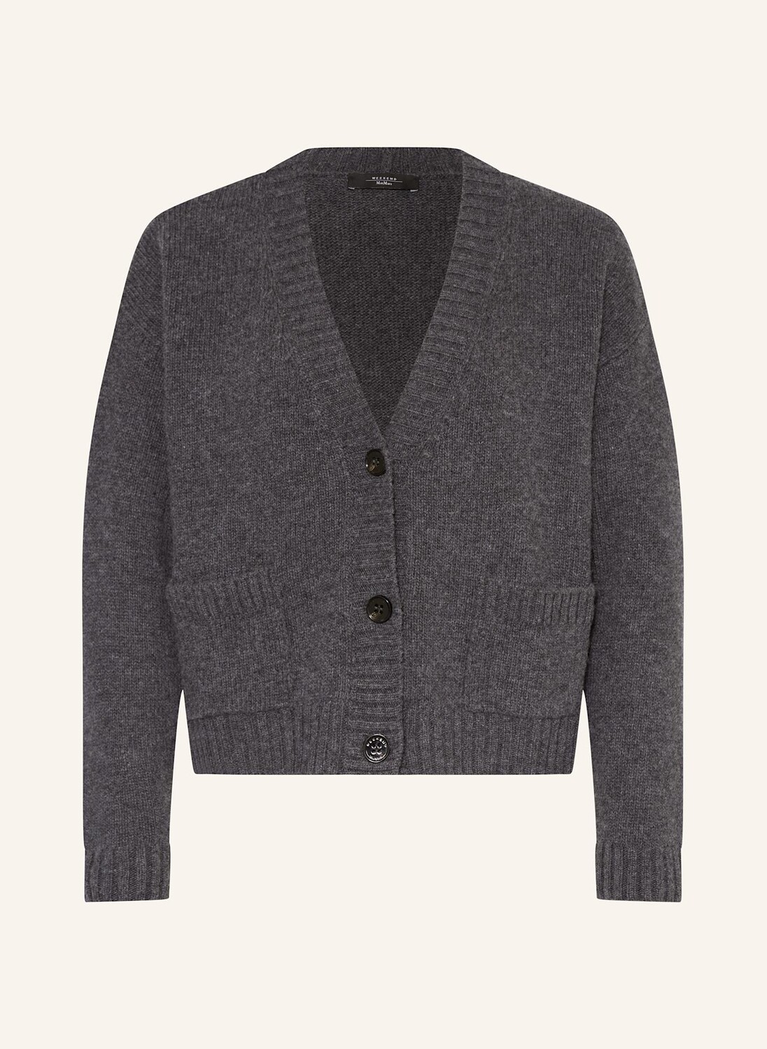 

Кардиган арад WEEKEND Max Mara, темно-серый
