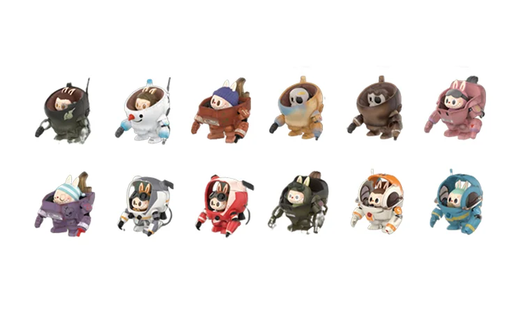 

Сюрприз-бокс Pop Mart Labubu X Hiroshi Yokoyama Ma.k. Collection Blind Box, 10 см, 2 случайные коробки