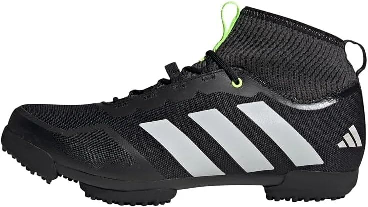 Кроссовки Adidas Unisex The Gravel Shoe 2.0 - низкие (не для футбола), белый/черный — фото 3