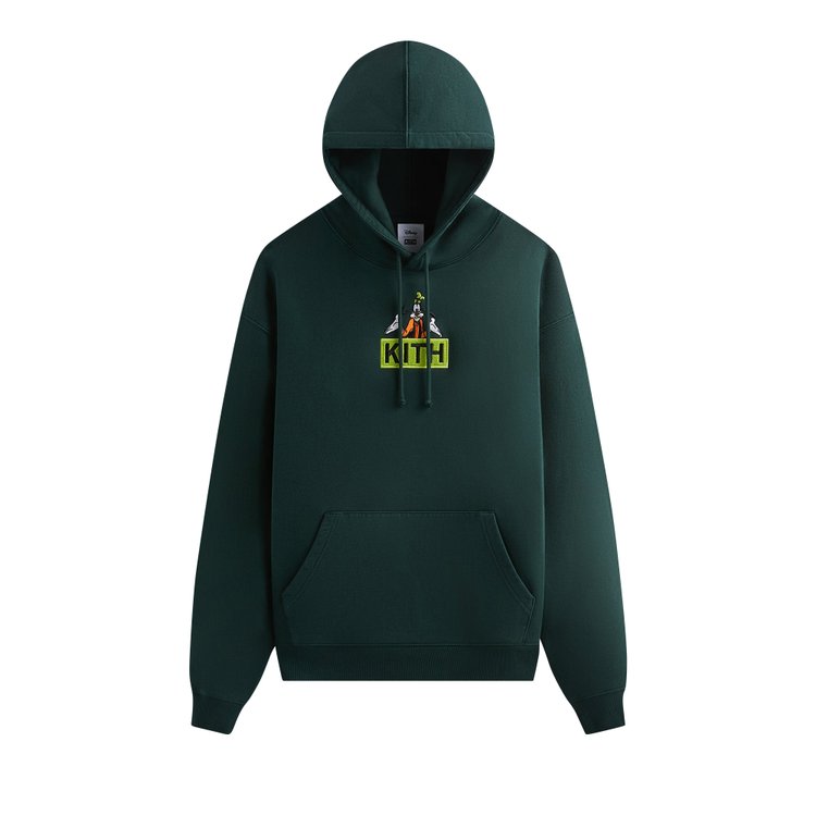 

Худи Kith For Mickey & Friends Cyber Monday Goofy Classic Logo 'Stadium', зеленый