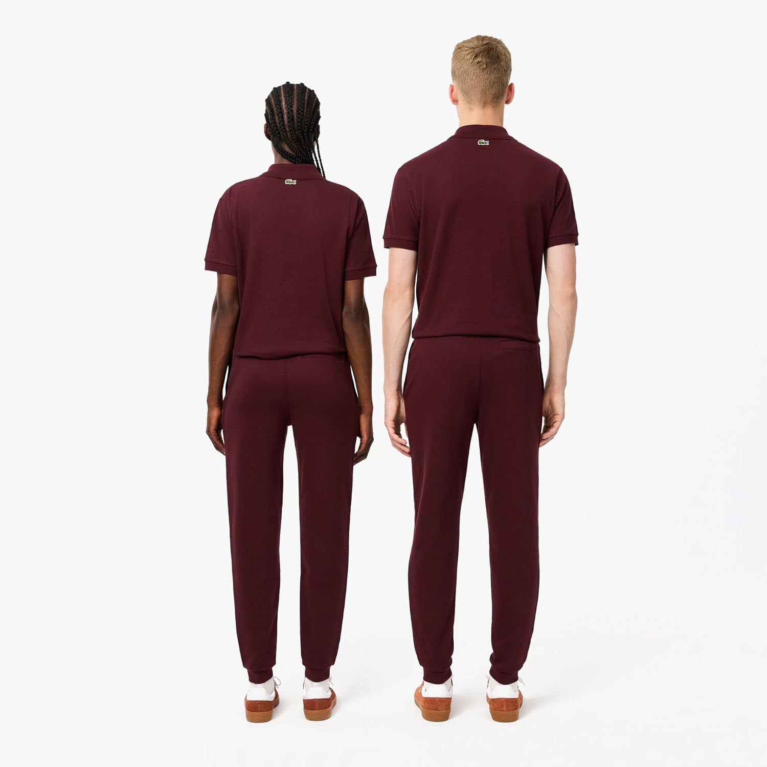 Спортивные штаны Lacoste, мужские базовые зауженные, Expresso — фото 3