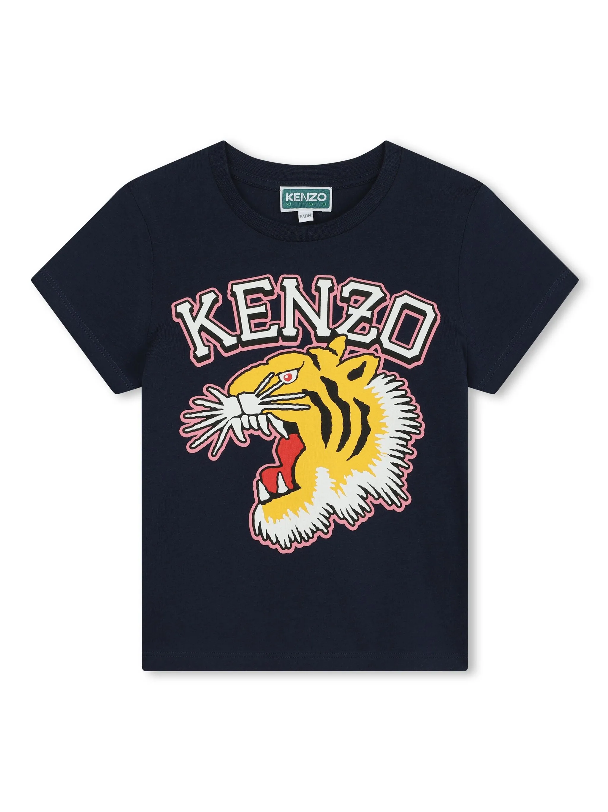

Футболка с логотипом Kenzo Kids, синий
