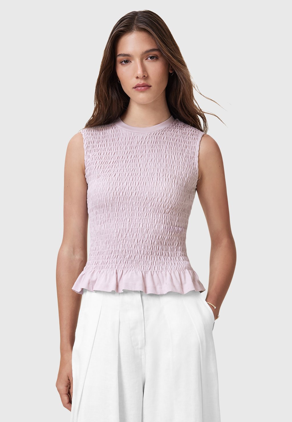 

Топ ODE TANK AllSaints, розовый