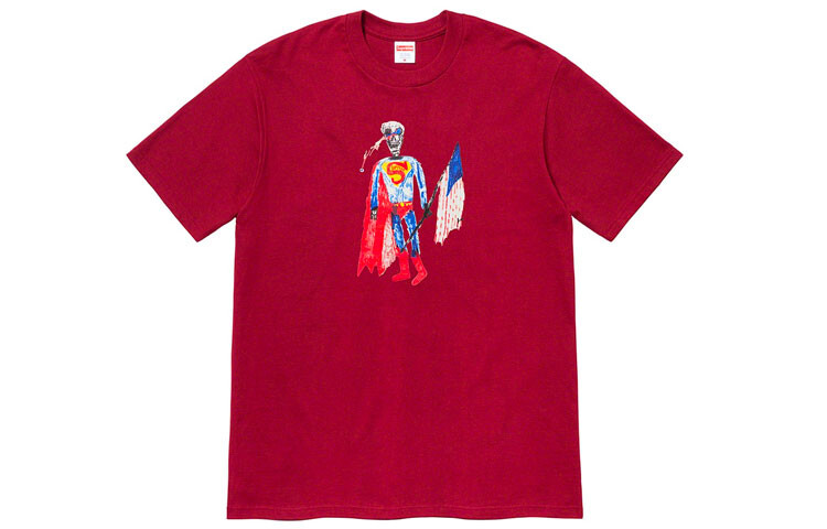 

Футболка унисекс Supreme, серый