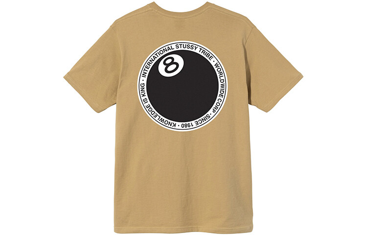 

Футболка серии 8-ball унисекс Stussy, красный
