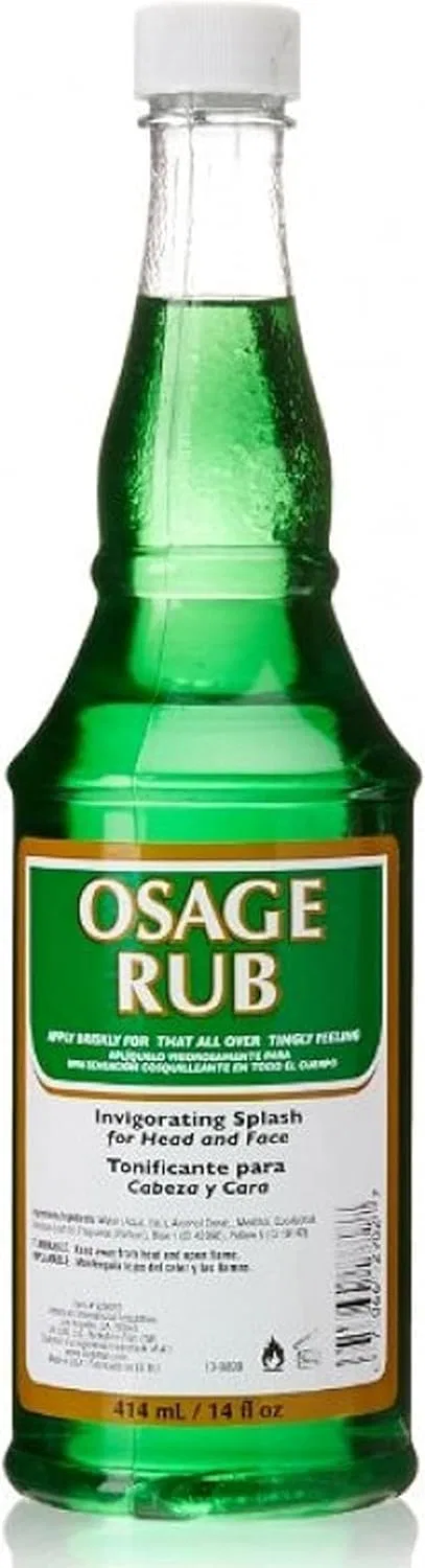 Освежающий лосьон Clubman Osage Rub для лица и кожи головы, 414 мл Clubman