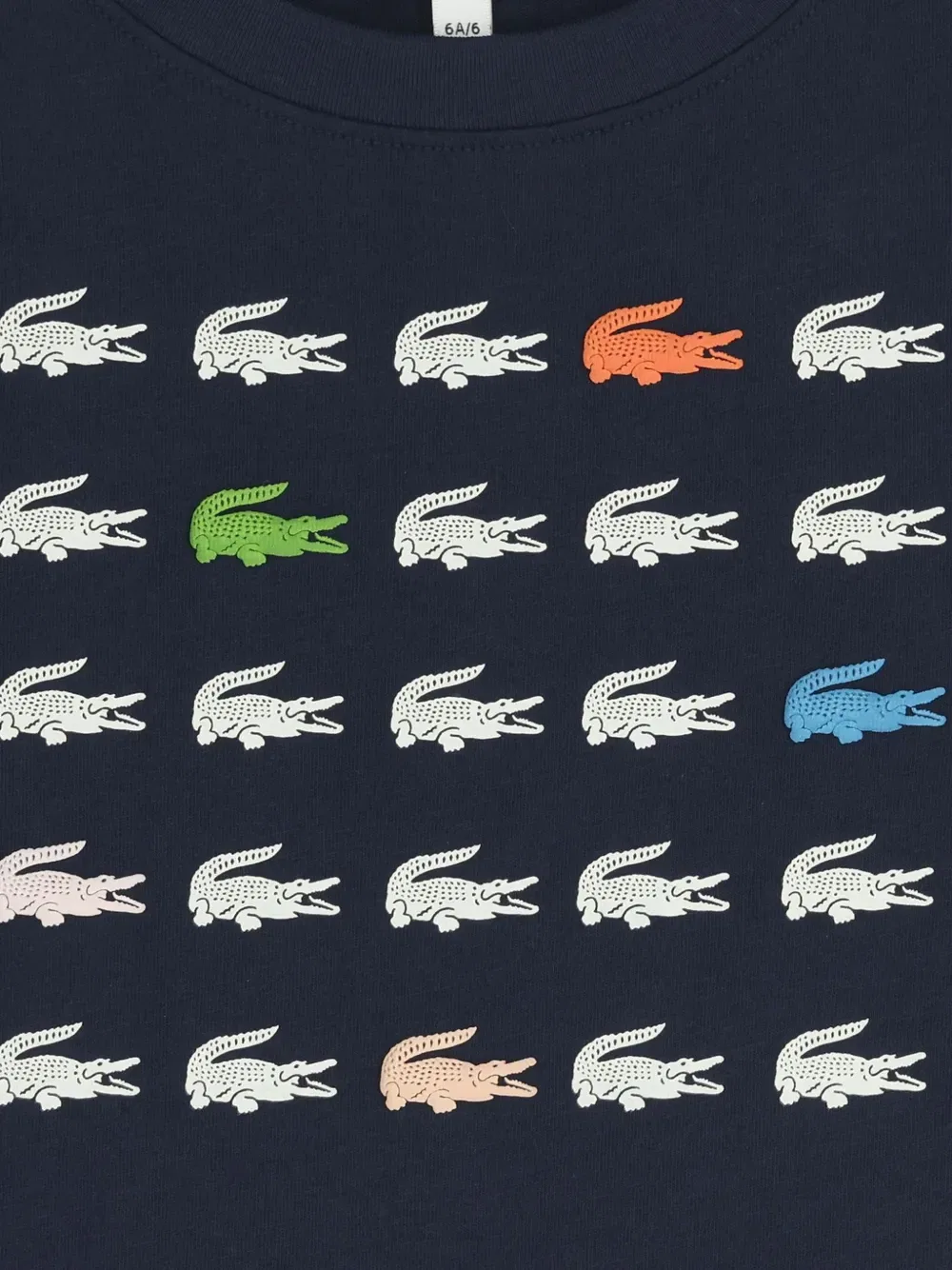 Футболка с логотипом Lacoste Kids, синий — фото 3