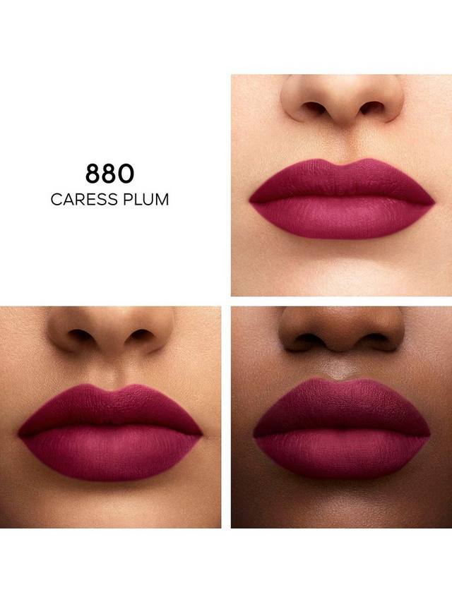 Нежный матовый бальзам для губ Kiss Kiss Guerlain, 880 Caress Plum — фото 3