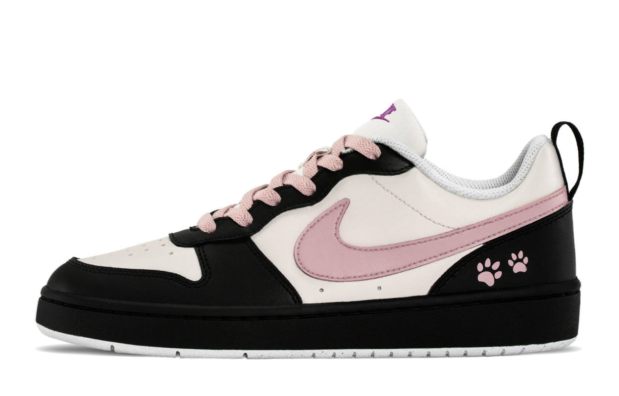 

Детские скейтерские кроссовки Court Borough для младших школьников Nike, белый