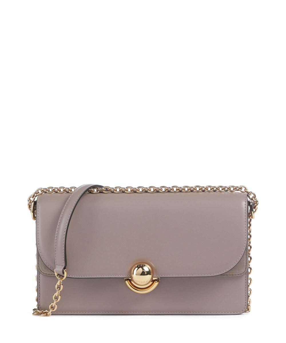 

Сумка на плечо Sfera s из мелкозернистой кожи матовая кожа Furla, коричневый