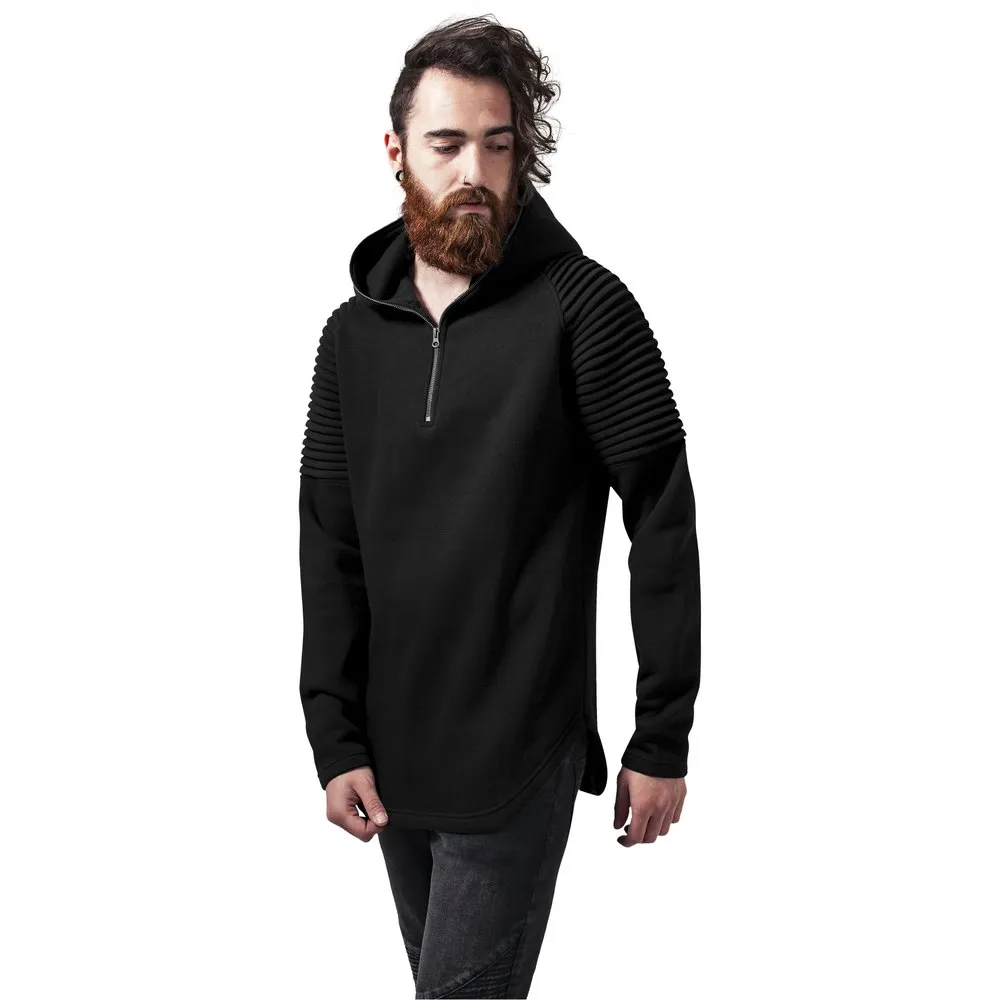 

Толстовка Urban Classics Pleat Leeve Terry, черный