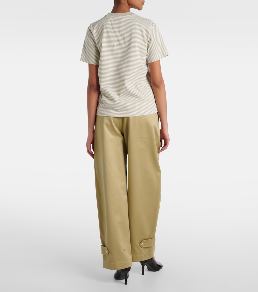 Футболка Burberry Skylark из хлопкового джерси — фото 3