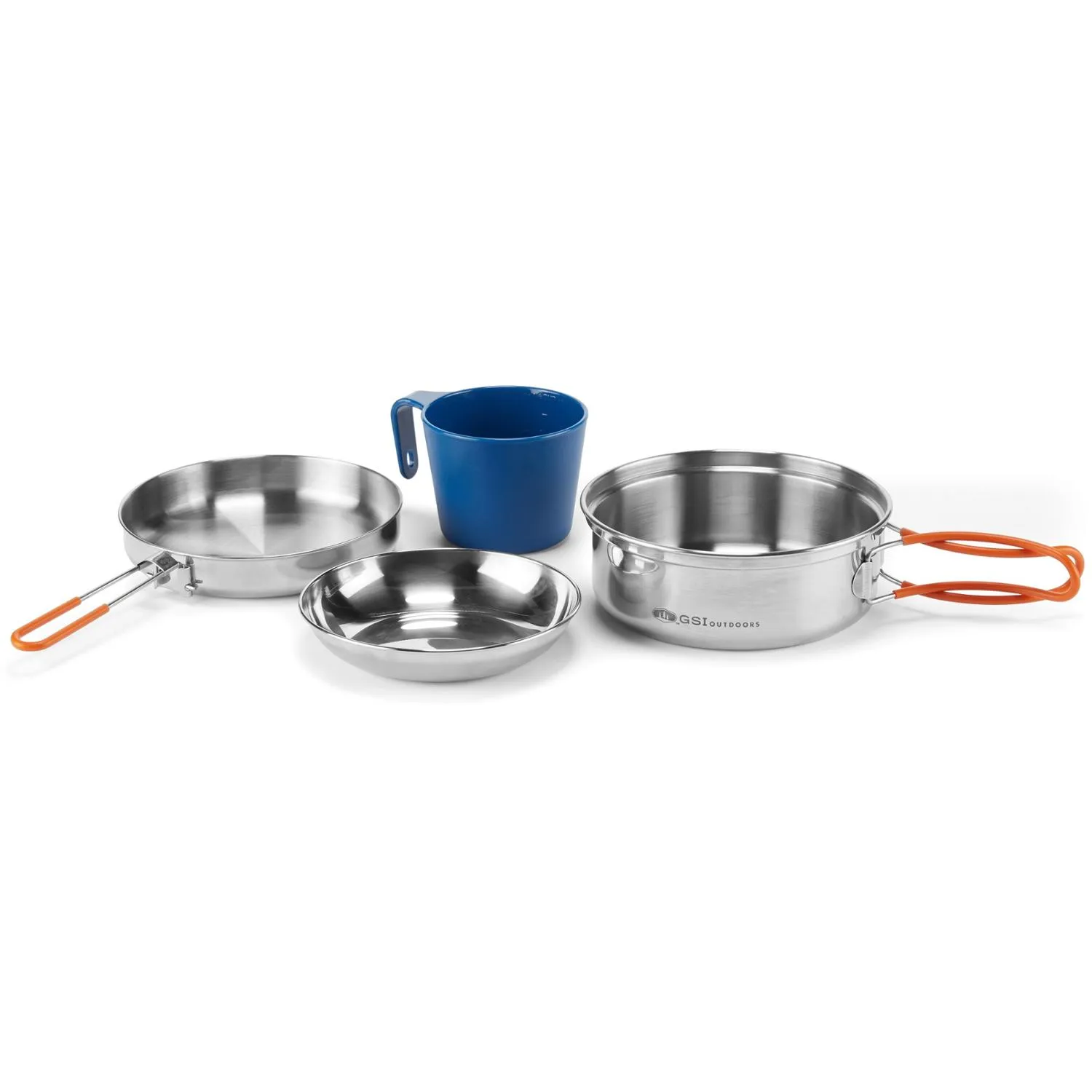 

Ледниковый нержавеющий походный набор для одного GSI Outdoors, Stainless Steel