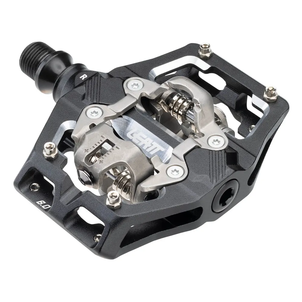

Педали Leatt AllMtn 6.0 Clip-in 95x70mm, серебряный