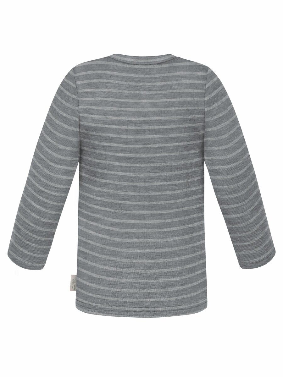 Лонгслив normani Shirt Taupo, цвет grey/green/rose — фото 4