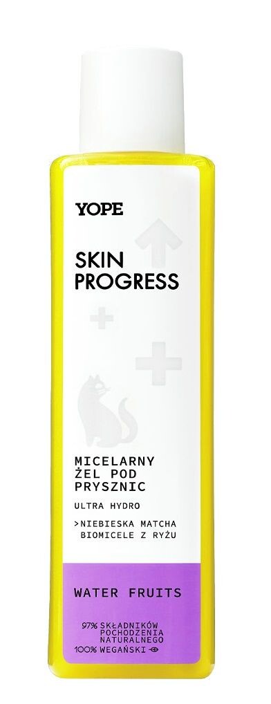 

Гель для душа Yope Skin Progress Ultra Hydro - Water Fruits, 200 мл