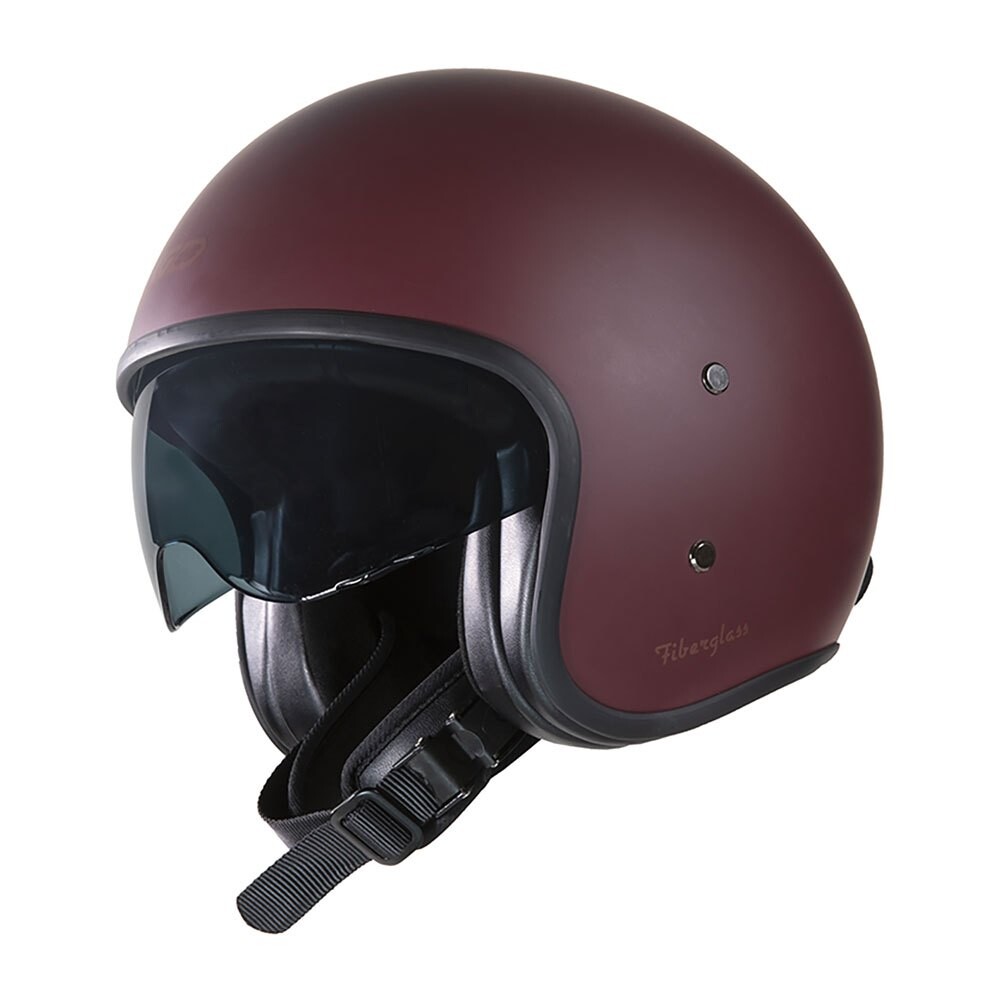 

Открытый шлем Gari G03X Fiber, красный
