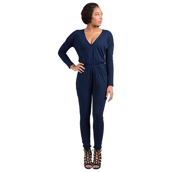 

Женский комбинезон с v-образным вырезом и длинными рукавами из тенсела Miss Halladay