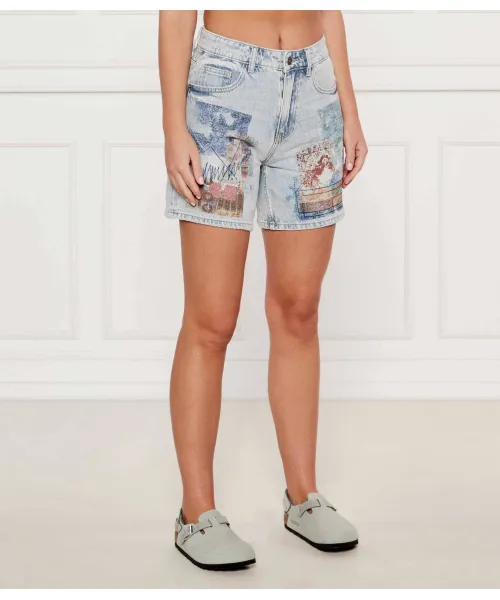 

Джинсовые шорты Inidana Regular fit Desigual, синий