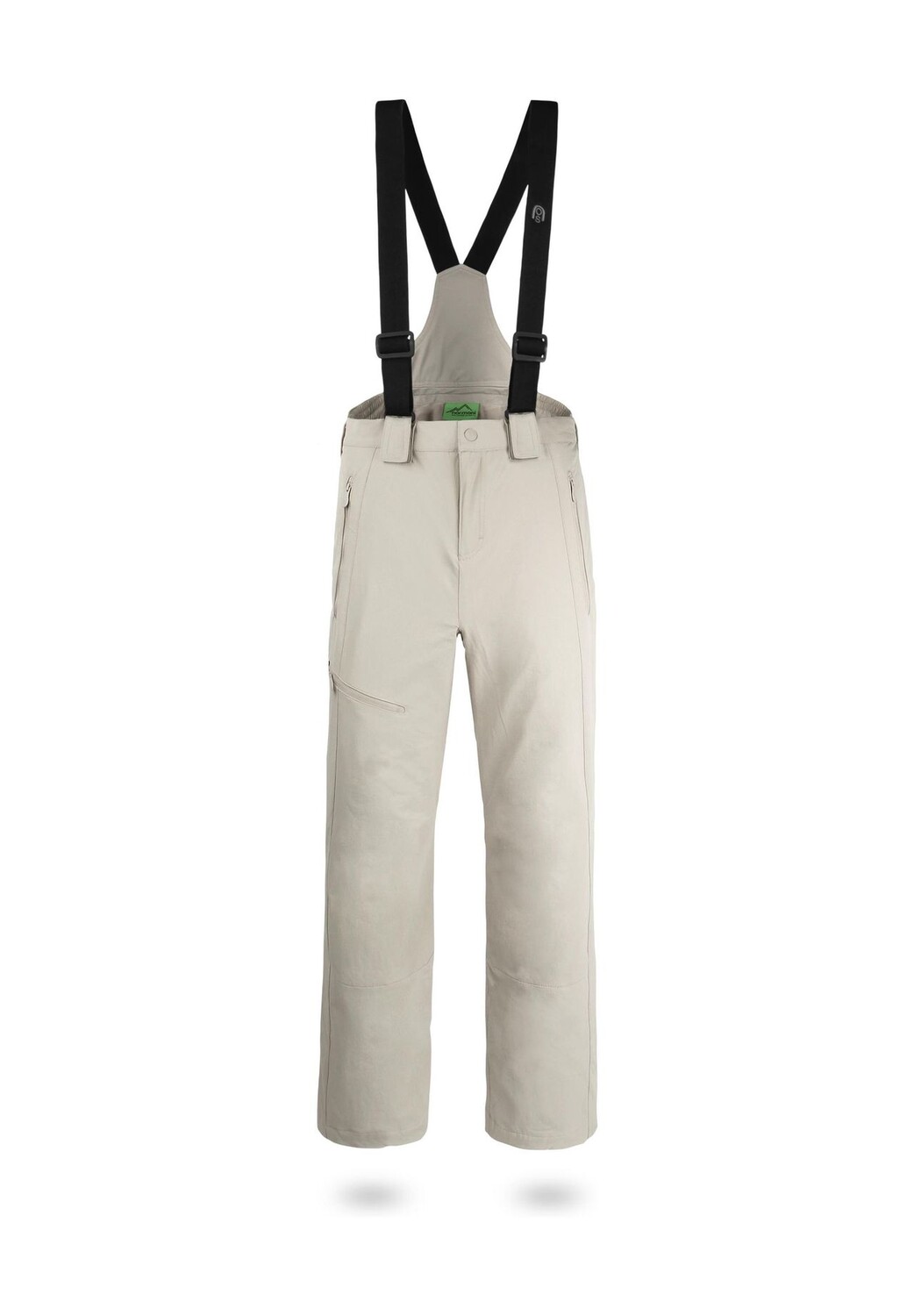 

Мужские зимние брюки софтшелл с подтяжками Loonskin normani, бежевый