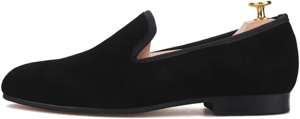 Лоферы замшевые FERUCCI Black