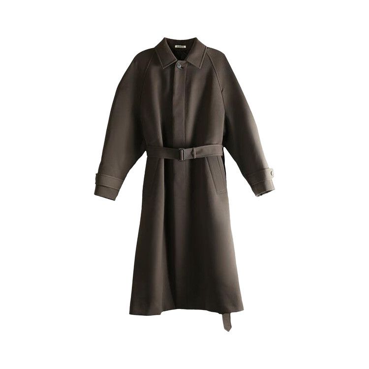

Пальто Auralee Twisted Double Cloth Coat, Dark Brown